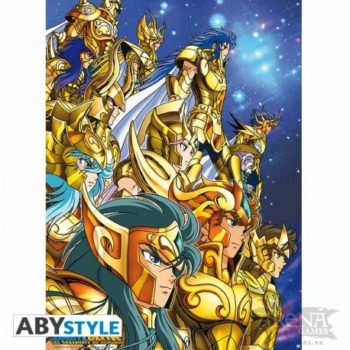 Poster 52x38 – Saint Seiya – Gold Saints