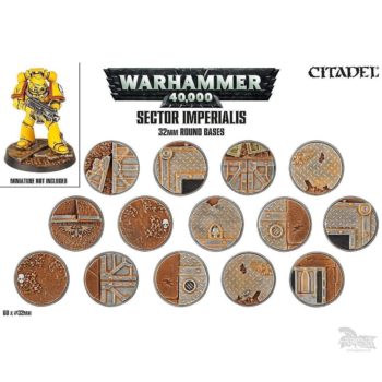 Sector Imperialis: 32MM Round Bases | 66-91