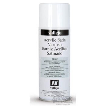 Vallejo – Barniz Aerosol Satinado 532-400 ML. - 70522