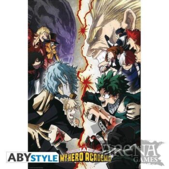 Poster 91,5x61 – My Hero Academia – Héroes VS Villanos