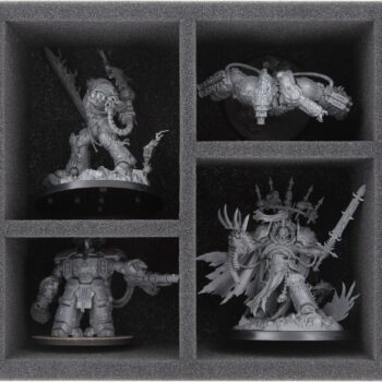 Bandeja de espuma para Space Marines - 12 compartimentos