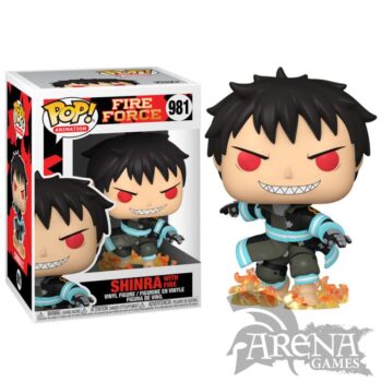 Funko - POP! Fire Force – 981 Shinra with Fire