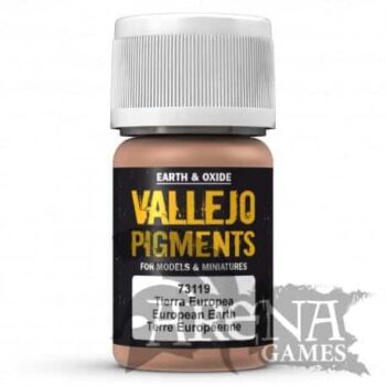 Vallejo – Pigmentos Tierra Europea 35ml – 73102