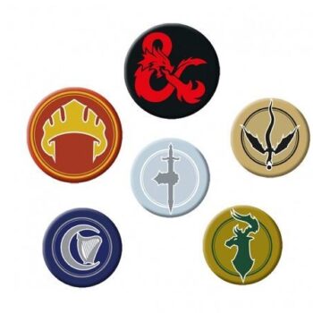 Dungeons & Dragons – Pack 6 chapas