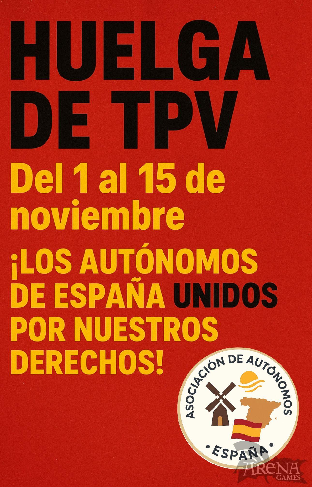 HUELGA TPV AUTÓNOMOS 2025